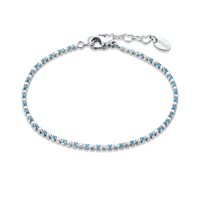 Bracciale Brand Donna Tennis colorato in Acciaio Zircone 14BR048T-M - 14BR048T-M